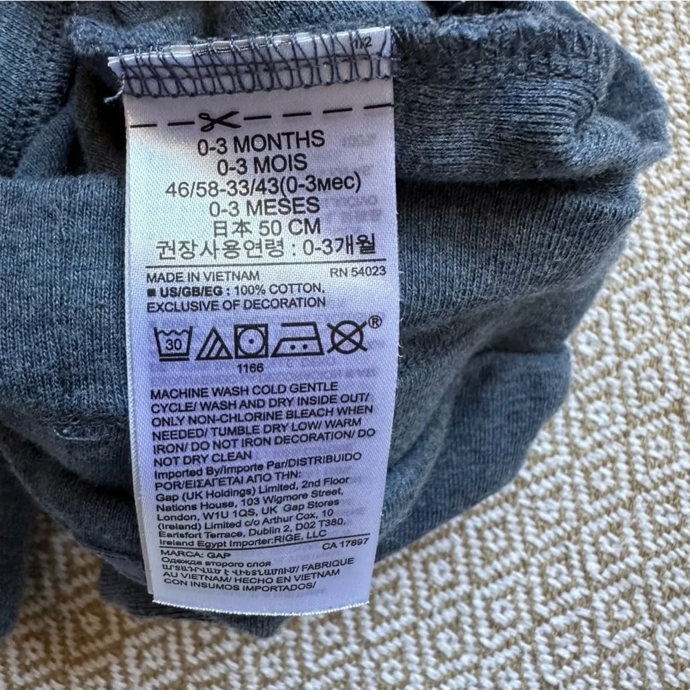 🌟3/$20🌟 Baby gap organic pants